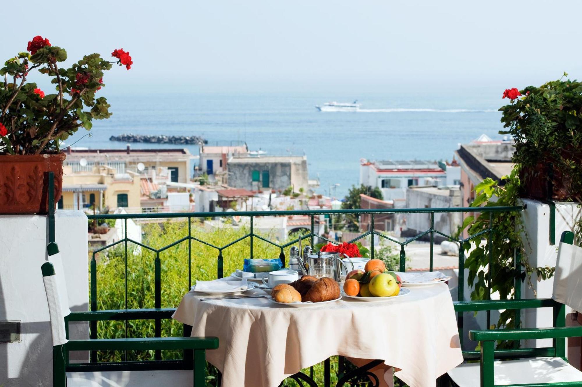 Hotel La Villarosa Terme Ischia Restoran foto